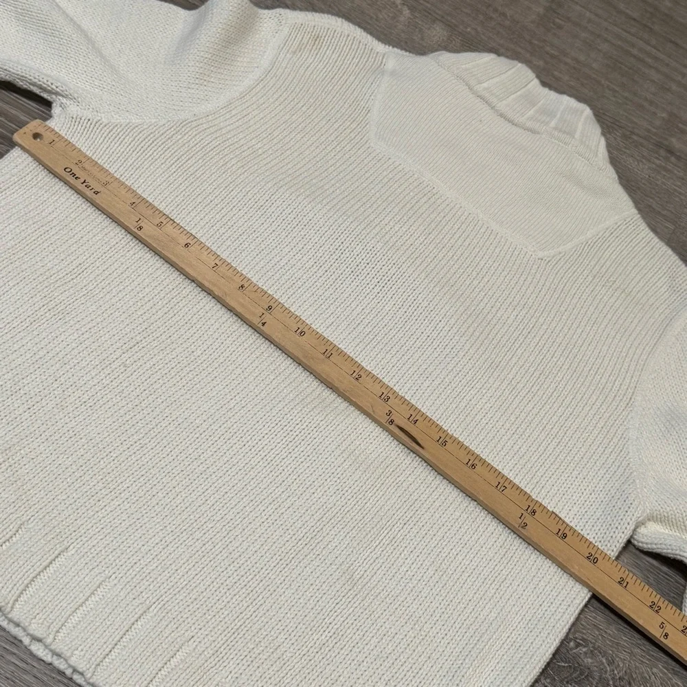 Vintage polo jeans Co. Ralph Lauren quarter zip sweater XL - Picture 6 of 11